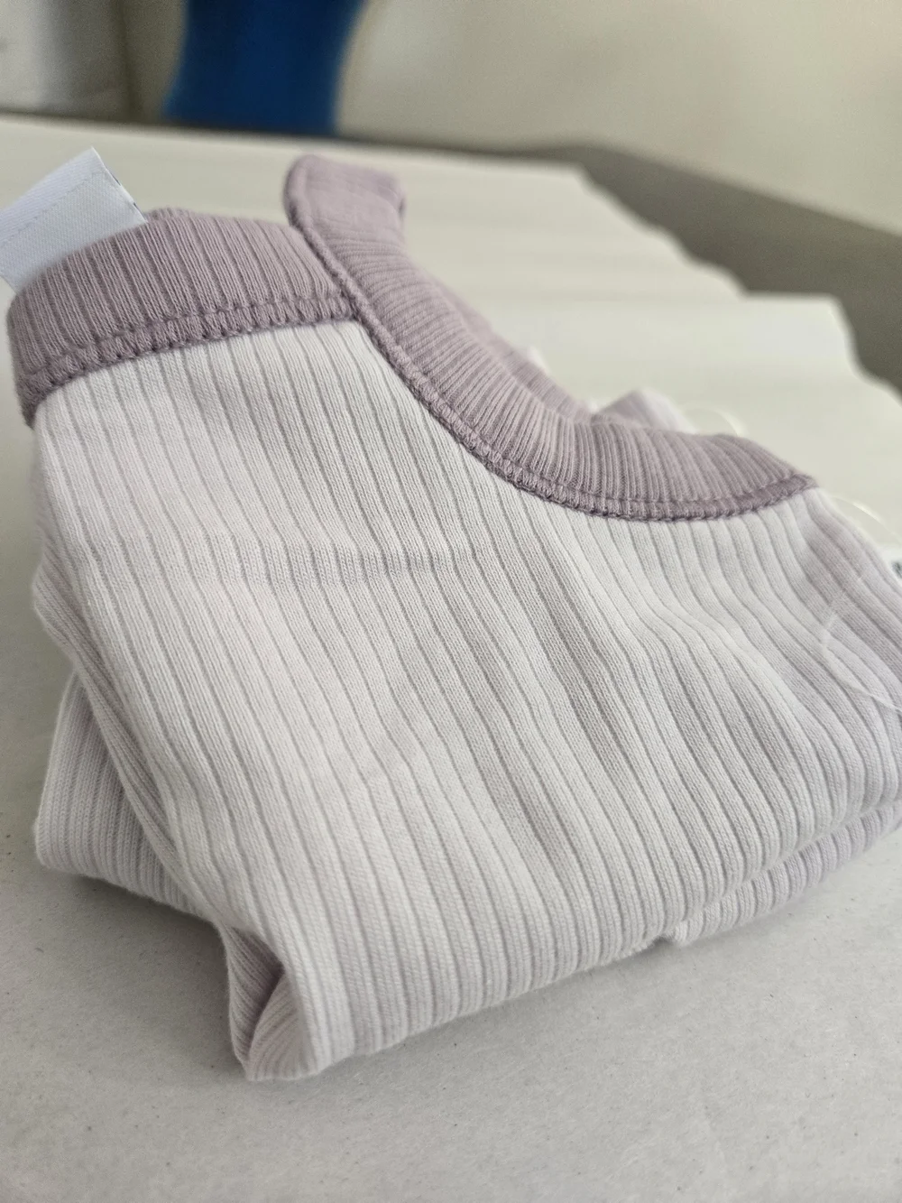 NWT Old Navy Baby Girl 2 Piece Ribbed Set Lilac 3-6M
